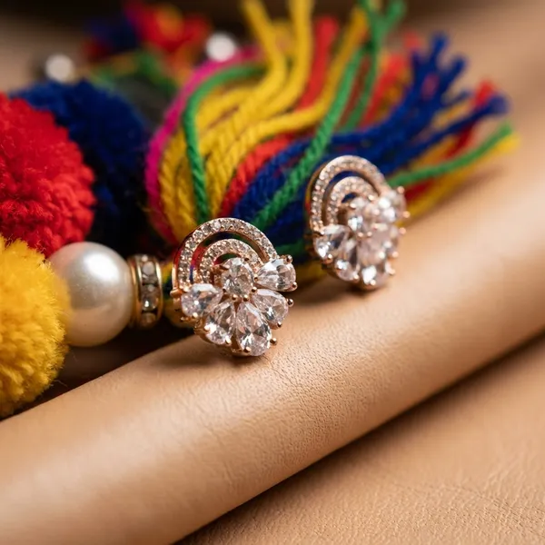 Multicolor_Beaded_Pom_Pom_Keychain_Handcrafted_Design