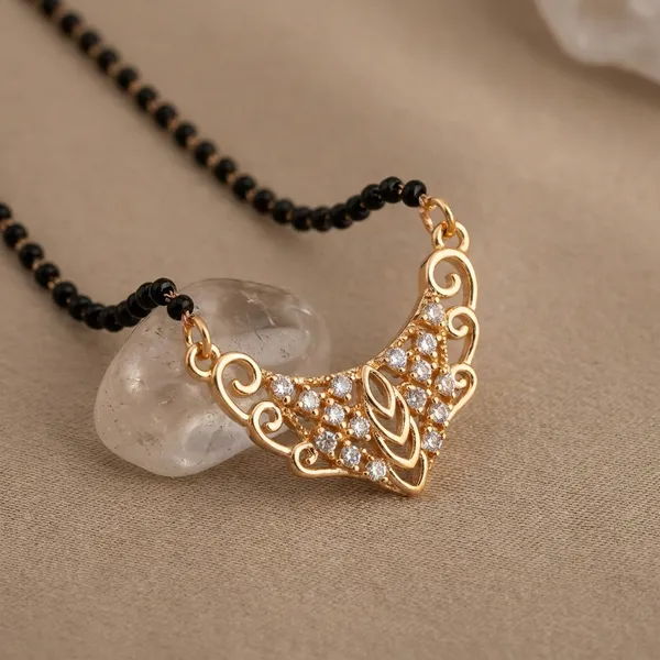 Gold_Tone_Mangalsutra_Necklace_With_Black_Beads
