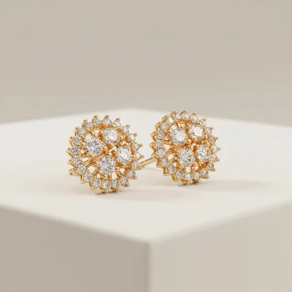 Gold_Plated_Floral_Stud_Earrings_With_Crystal_Accents
