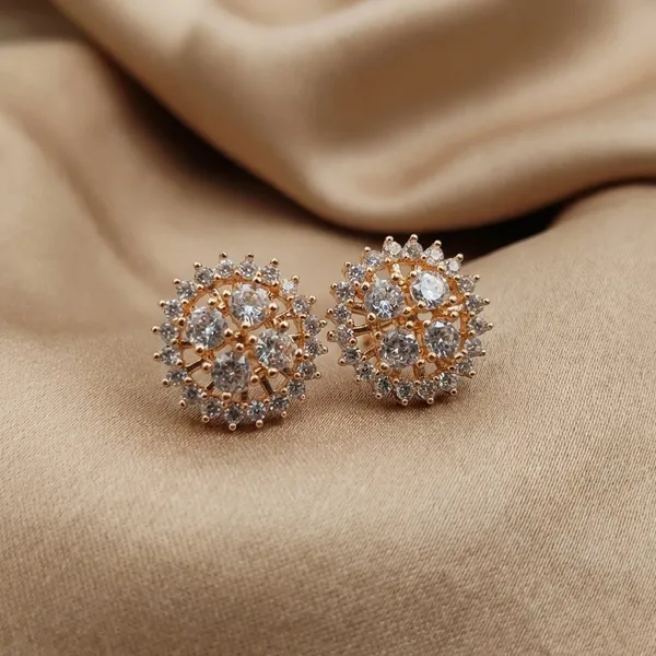 Gold_Plated_Floral_Stud_Earrings_With_Crystal_Accents