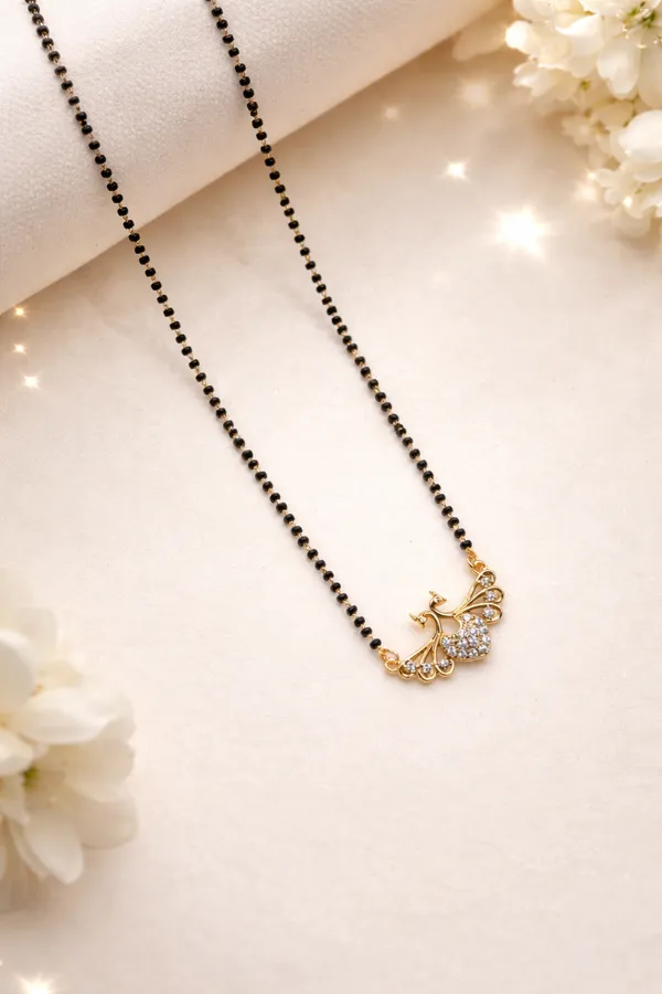 Gold_Tone_Peacock_Mangalsutra_With_Black_Beaded_Chain