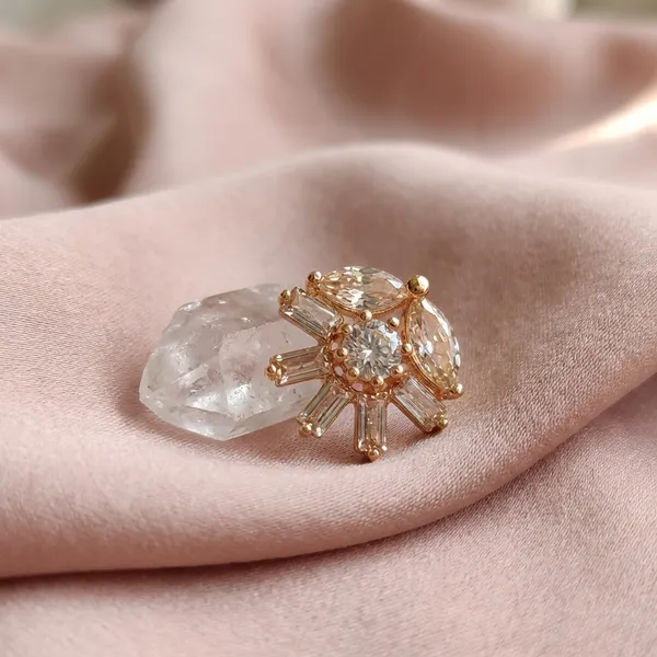Gold_Tone_Sunburst_Crystal_Stud_Earrings_Set_Of_6_Pairs
