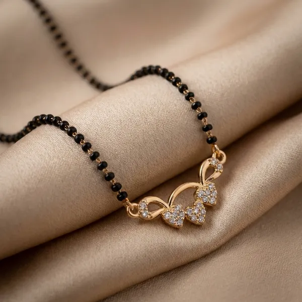 Black_Beaded_Mangalsutra_Necklace_With_Butterfly_Pendant