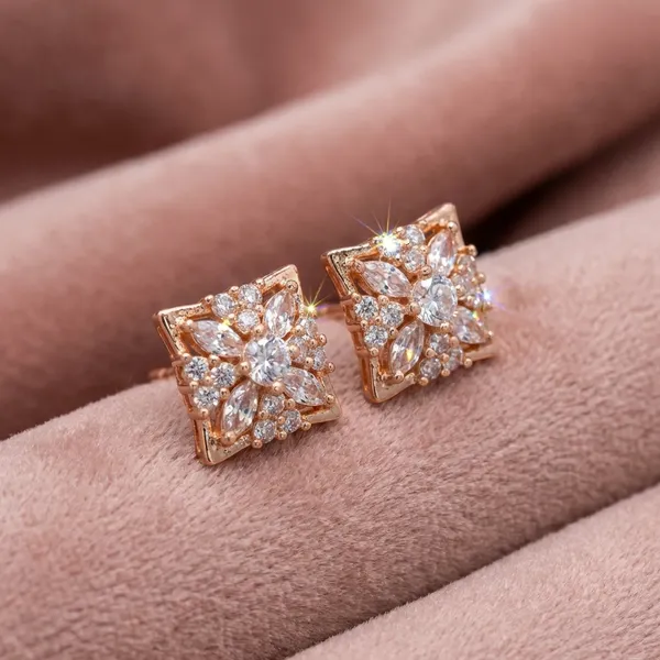 Gold_Plated_Square_Crystal_Stud_Earrings