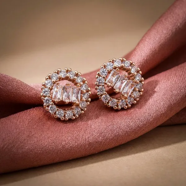 Crystal_Circle_Stud_Earrings_With_Baguette_Center_Stones