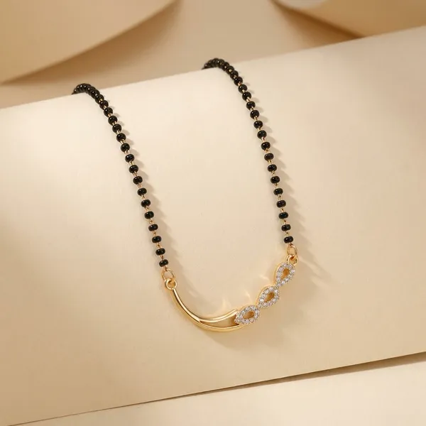 Gold_Tone_Diamond_Pendant_Mangalsutra_With_Black_Beads