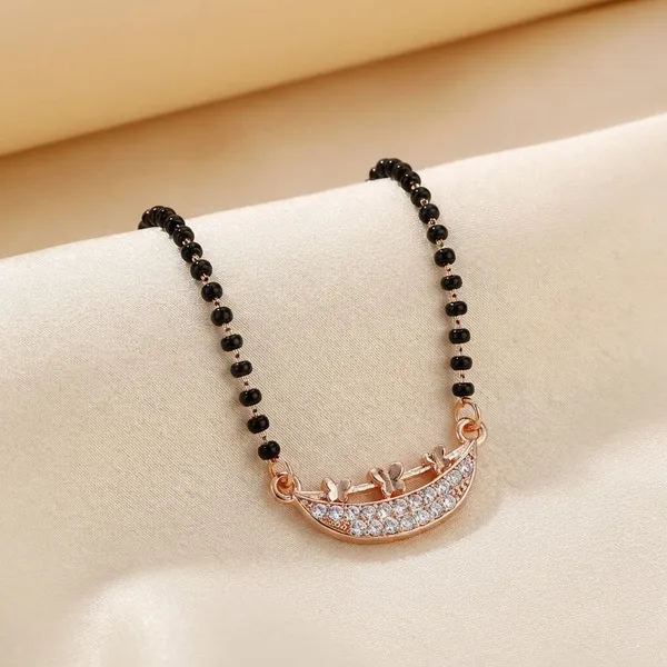 Gold_Tone_Crescent_Pendant_Mangalsutra_Necklace_With_Black_Beads