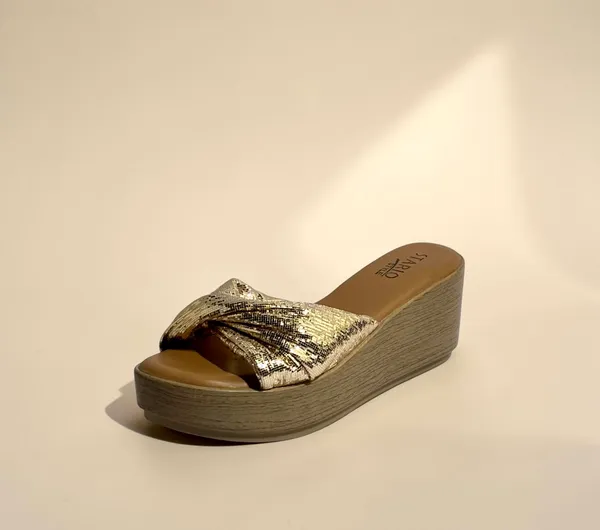 Marlo_Women'S_Gold_Metallic_Twisted_Strap_Platform_Wedge_Sandals