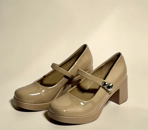 Beige_Patent_Mary_Jane_Platform_Heels_With_Silver_Ball_Strap_Detail