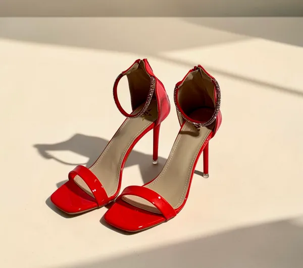 Red_Patent_Ankle_Strap_High_Heel_Sandals_With_Embellished_Back_Detail