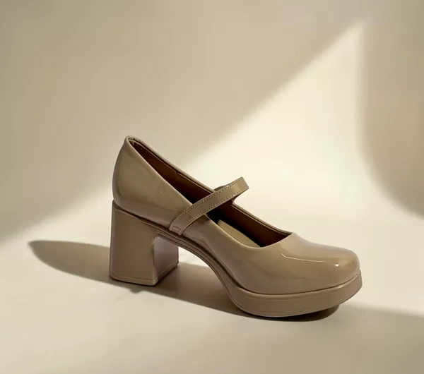 Beige_Patent_Mary_Jane_Platform_Heels_With_Silver_Ball_Strap_Detail