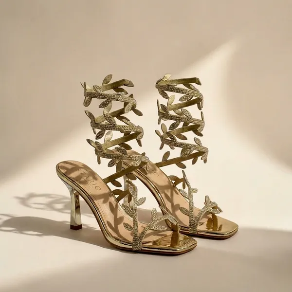 Golden_Dragonfly_Embellished_High_Heel_Sandals