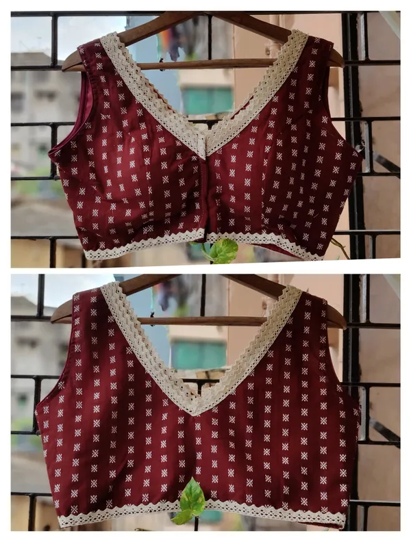 Maroon_Embroidered_Blouse_With_Lace_Border