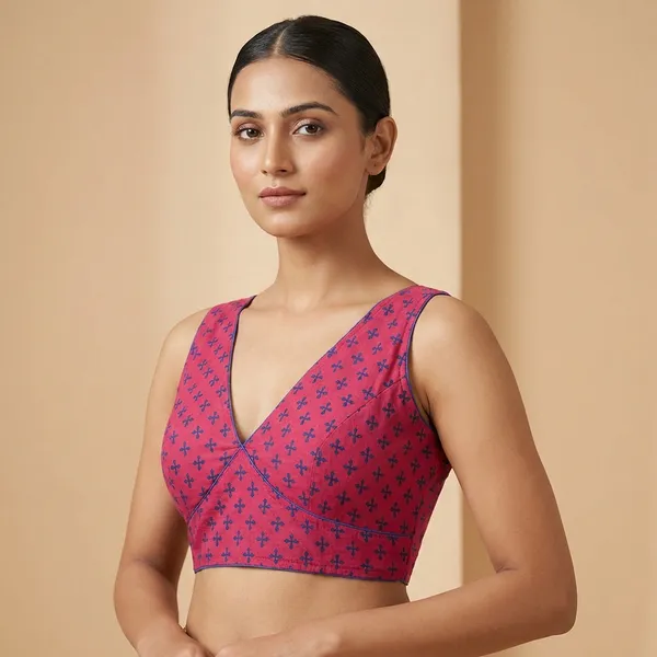 Pink_Printed_Cotton_Floral_Pattern_Blouse