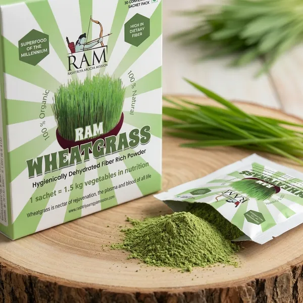 Ram_Organic_Wheatgrass_Powder_Box_|_30_Sachets_|_Boosts_Immune_System_|_100%_Natural