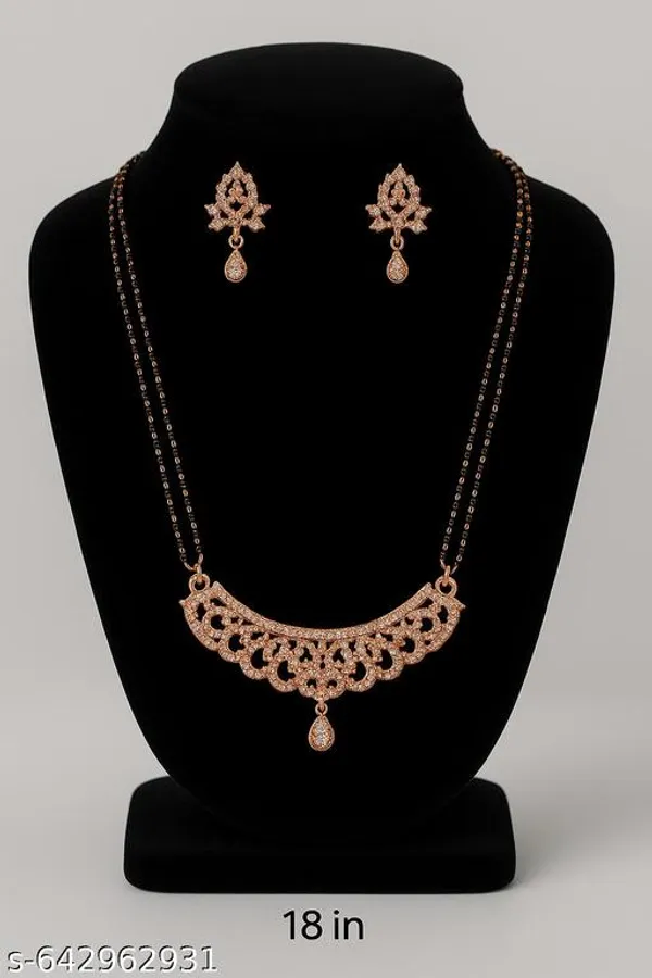 Rose_Gold_Rose_Gold_Necklace_Earrings_Set_18_Inch_Bridal_Party_Wear_Jewellery_For_Women