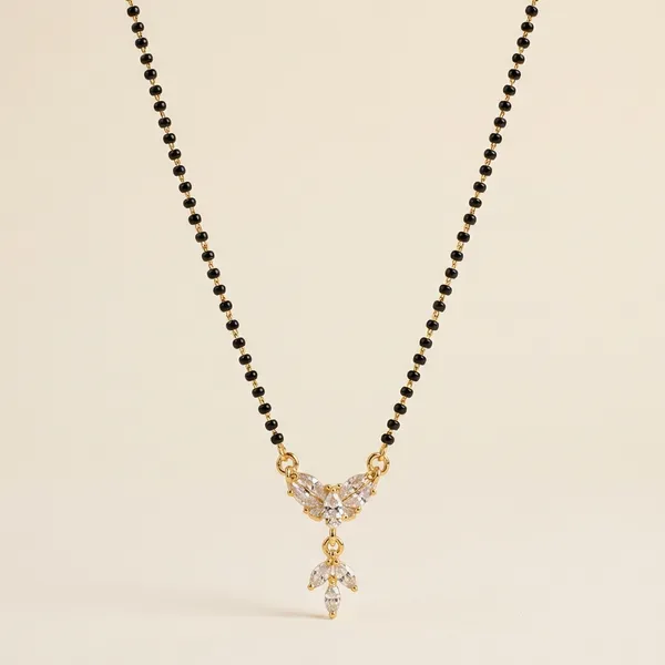 Gold_And_Black_Radiant_Leaf_Charm_Mangalsutra_For_Women