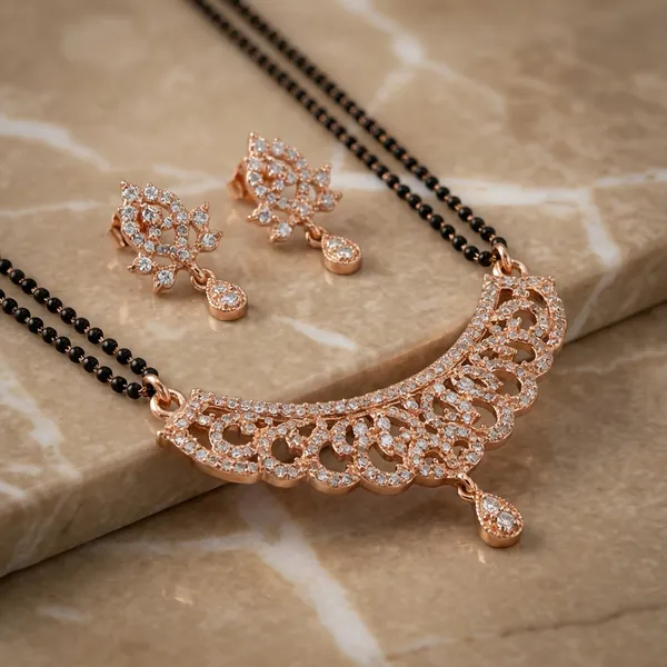 Rose_Gold_Rose_Gold_Necklace_Earrings_Set_18_Inch_Bridal_Party_Wear_Jewellery_For_Women