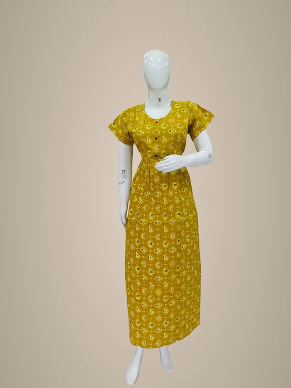Light_Methi_Pure_Cotton_Nighty_For_Women