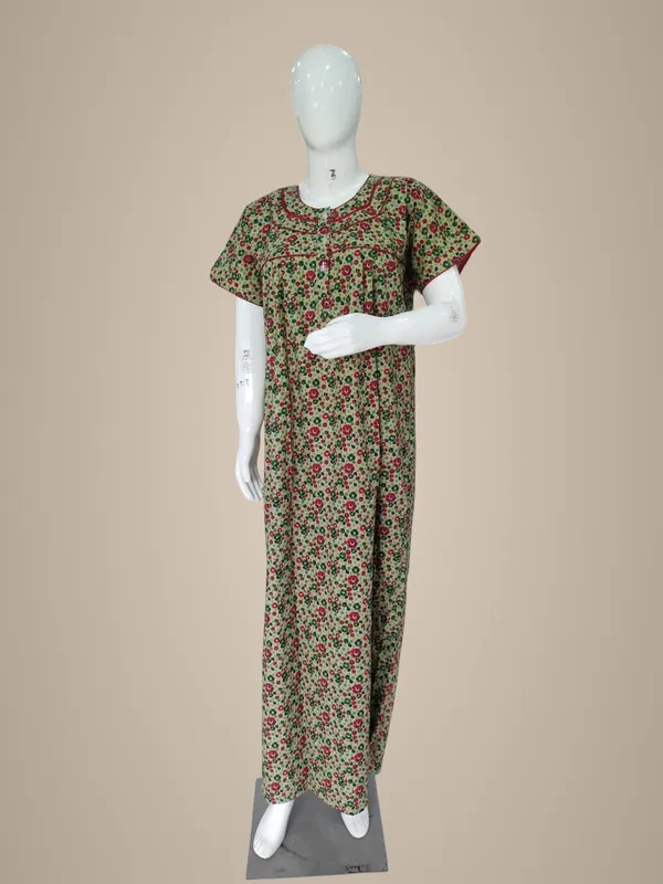 Pastel_Green_Pure_Cotton_Nighty_For_Women