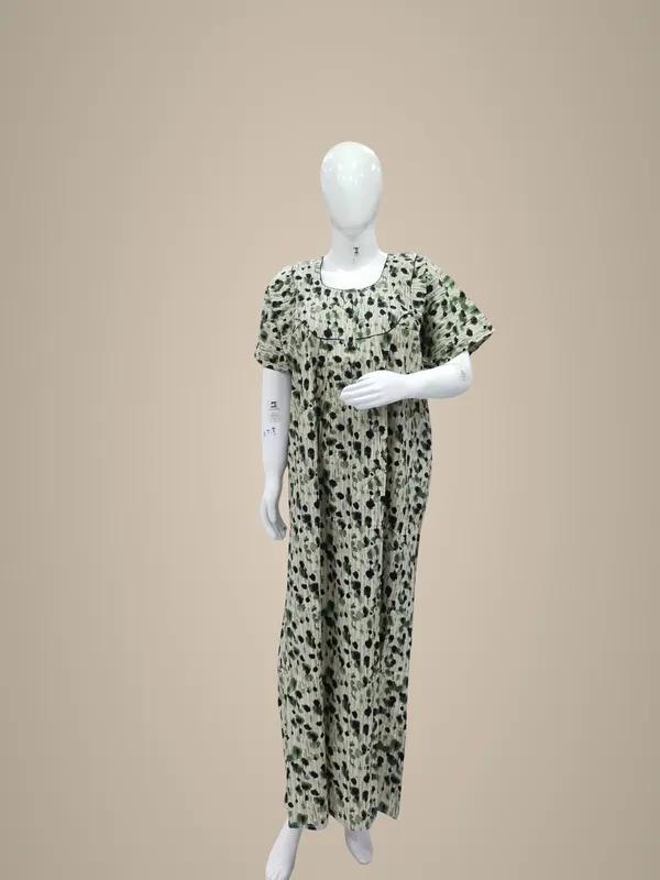 Dusty_Pista_Pure_Cotton_Nighty_For_Women