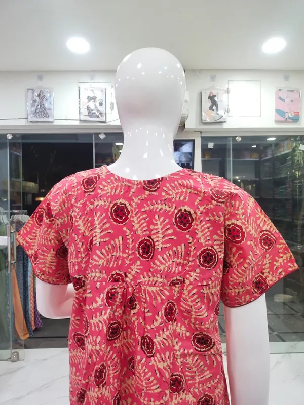 Carrot_Pure_Cotton_Nighty_For_Women