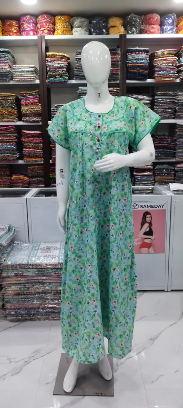 Parrot_Green_Alfine_Nighty_For_Women