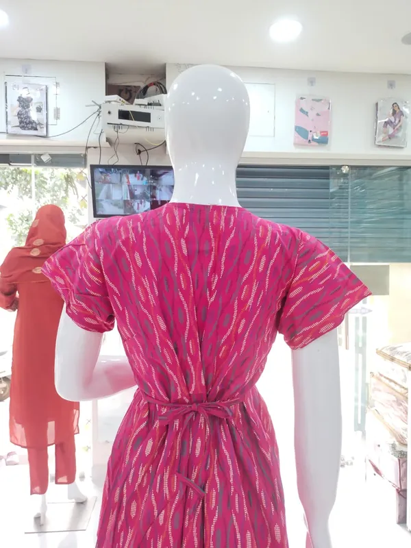 Rani_Pink_Pure_Cotton_Nighty_For_Women