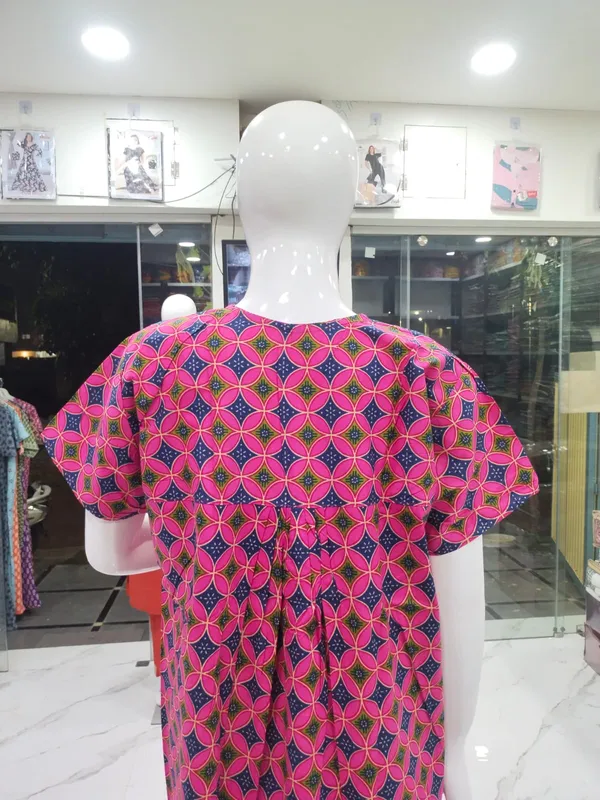 Rani_Pink_Pure_Cotton_Nighty_For_Women