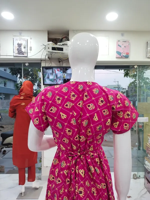Rani_Pink_Pure_Cotton_Nighty_For_Women