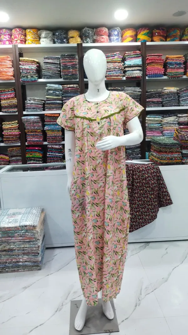Carrot_Pink_Alfine_Nighty_For_Women