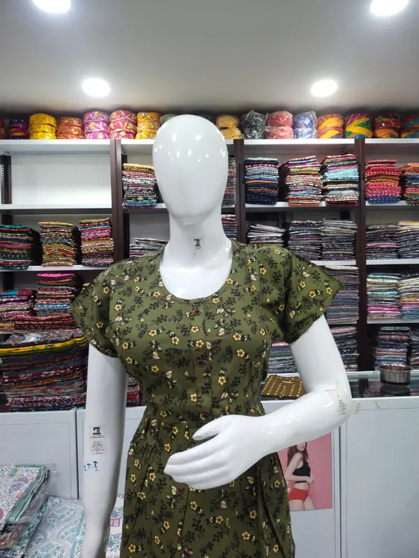 Pastel_Green_Pure_Cotton_Nighty_For_Women