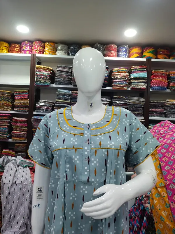 Pastel_Blue_Pure_Cotton_Nighty_For_Women