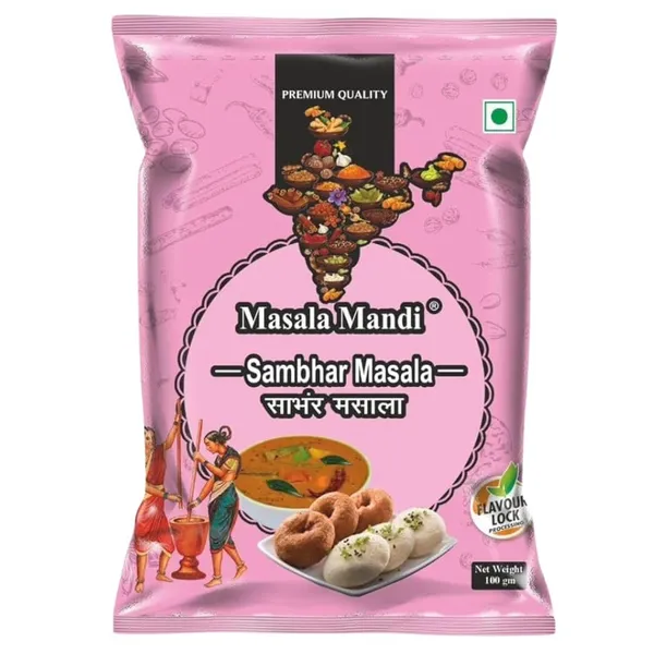 Pav_Bhaji_,_Sambhar_Masala_,_Sendha_Namak_And_Garam_Masala_Spice_Combo_Pack_Of_4