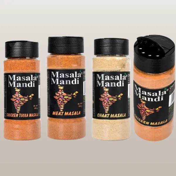 Chicken_Tikka,_Chicken_Masala,_Meat_Masala_And_Chaat_Masala_Spice_Bottle_Combo_Of_4