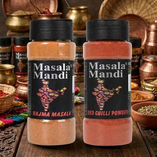 Combo_Pack_Of_Rajma_Masala_Red_Chilli_Powder_100_Gram
