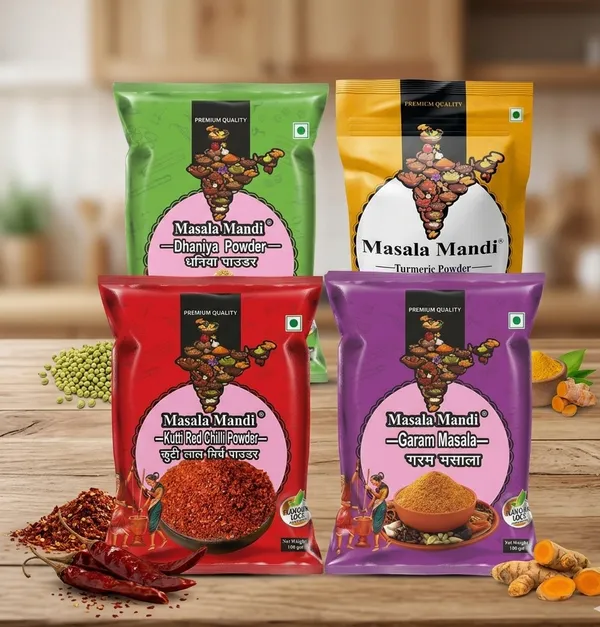 Turmeric_,_Kutti_Lal_Mirch_,_Dhaniya_Powder_And_Garam_Masala_Spice_Combo_Pack_Of_4