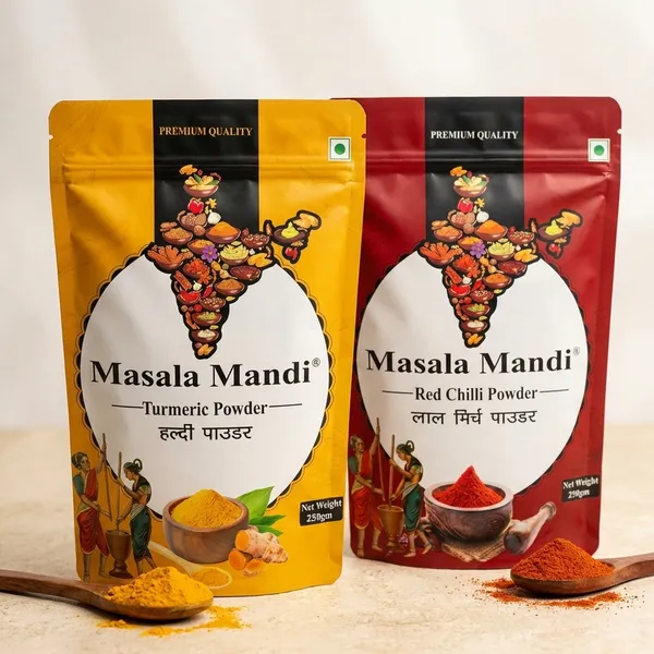 Turmeric_Powder_Red_Chilli_Powder_Combo_Stone_Grounded_Authentic_Indian_Spices_Each_100_Gram