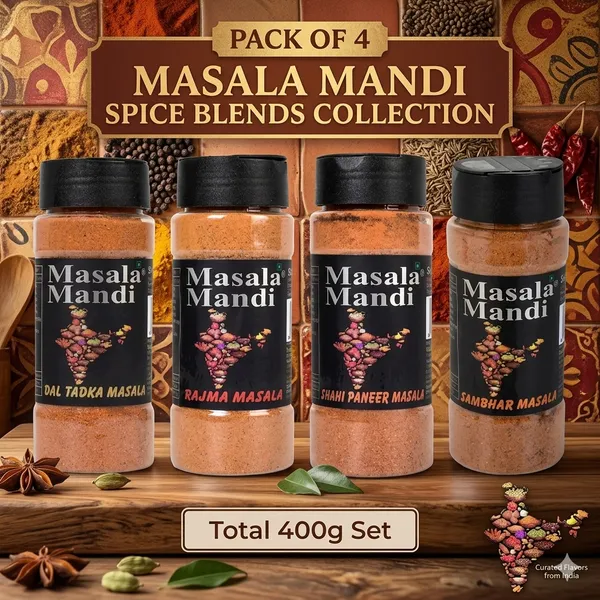 Dal_Tadka,_Rajma,_Shahi_Paneer_And_Sambar_Spice_Bottle_Combo_Of_4