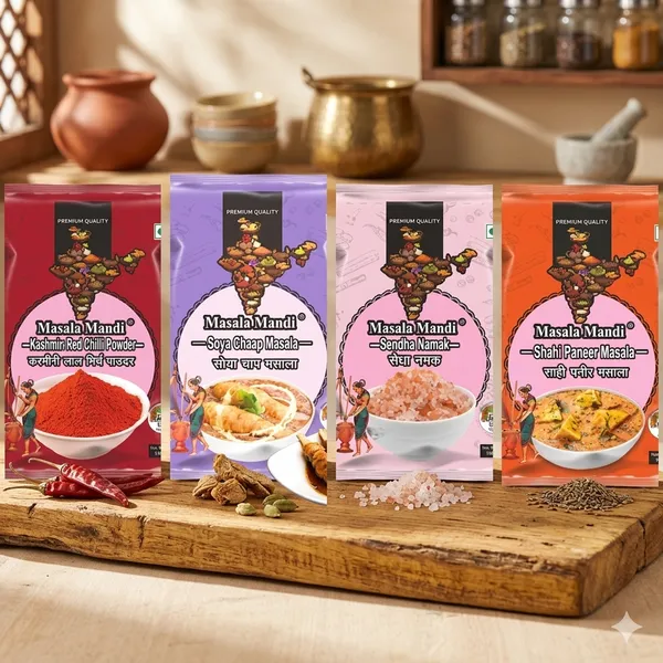 Soya_Chaap_,_Shahi_Paneer_,_Sendha_Namak_And_Kashmiri_Lal_Mirch_Spice_Combo_Pack_Of_4
