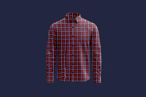 Multicolor_Cotton_Blend_Full_Sleeve_Shirt_For_Men