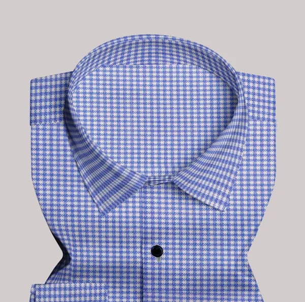 Blue_And_White_Cotton_Blend_Full_Sleeve_Shirt_For_Men