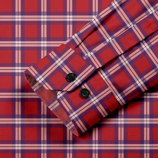 Multicolor_Cotton_Blend_Full_Sleeve_Shirt_For_Men