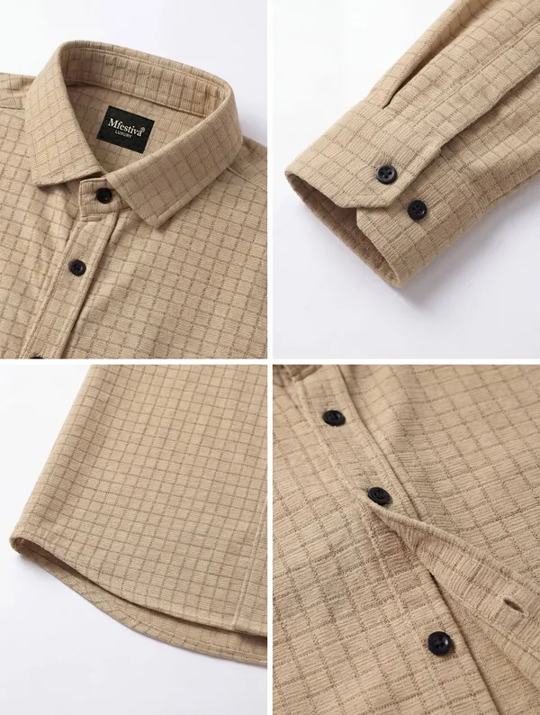 Beige_Cotton_Blend_Full_Sleeve_Shirt_For_Men