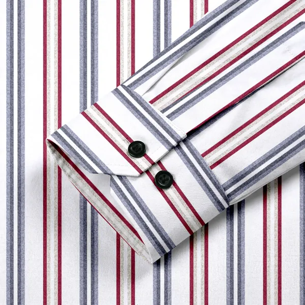 White_And_Multicolor_Cotton_Blend_Full_Sleeve_Shirt_For_Men_(Pack_Of_2)