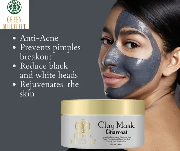Charcoal_Clay_Mask_100Gms_Anti_Acne_Oily_Skin_For_Men_And_Women