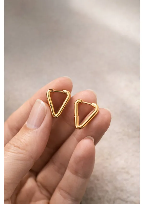 Gold-Toned_Triangle_Hoop_Earrings_For_Women_–_1_Pair