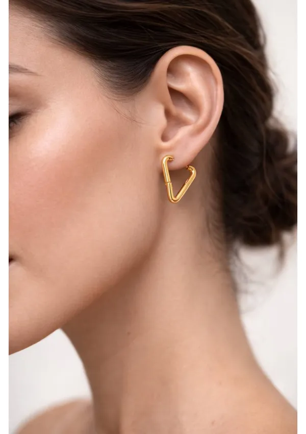 Gold-Toned_Triangle_Hoop_Earrings_For_Women_–_1_Pair
