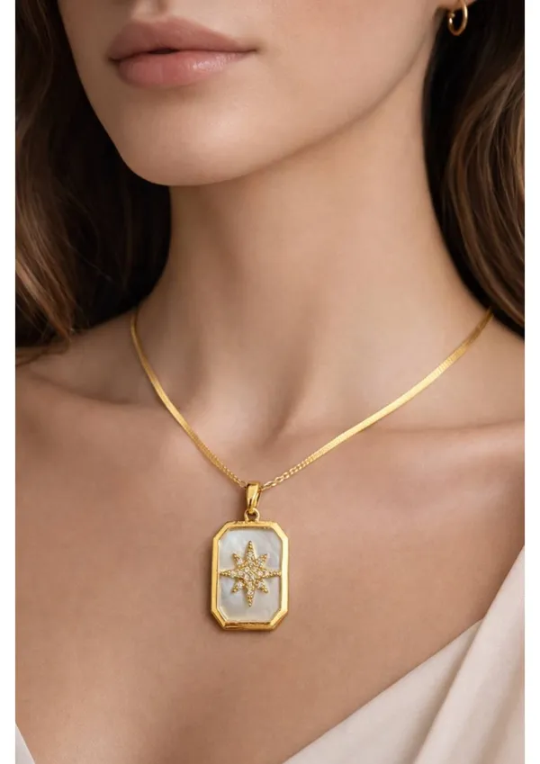 Gold-Tone_Star_Pendant_Necklace_With_Mother_Of_Pearl