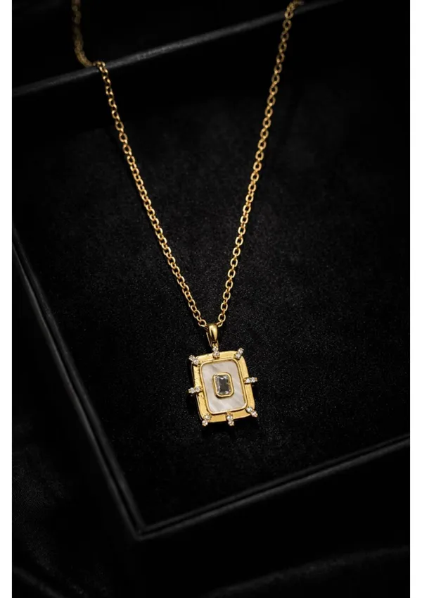 Elegant_Rectangular_White_Stone_Gold_Pendant_Necklace
